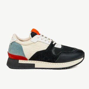 Givenchy Active Runner Grey & Blue Nylon Sneakers